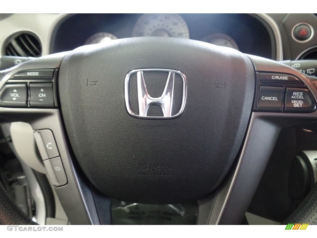 2015 Pilot EX 4WD - Alabaster Silver Metallic / Gray photo #22