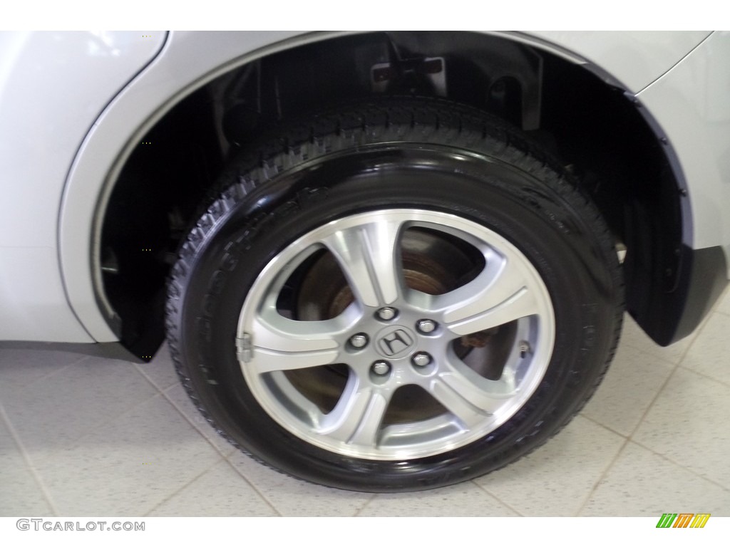 2015 Pilot EX 4WD - Alabaster Silver Metallic / Gray photo #35