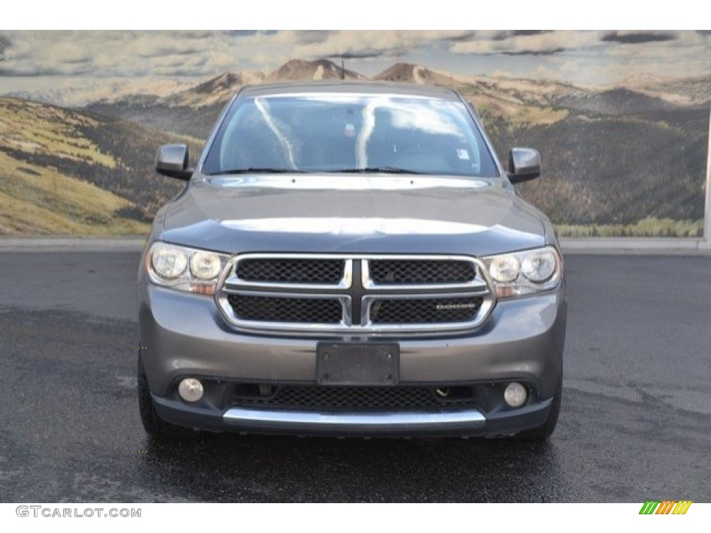 2011 Durango Express 4x4 - Mineral Gray Metallic / Black photo #2