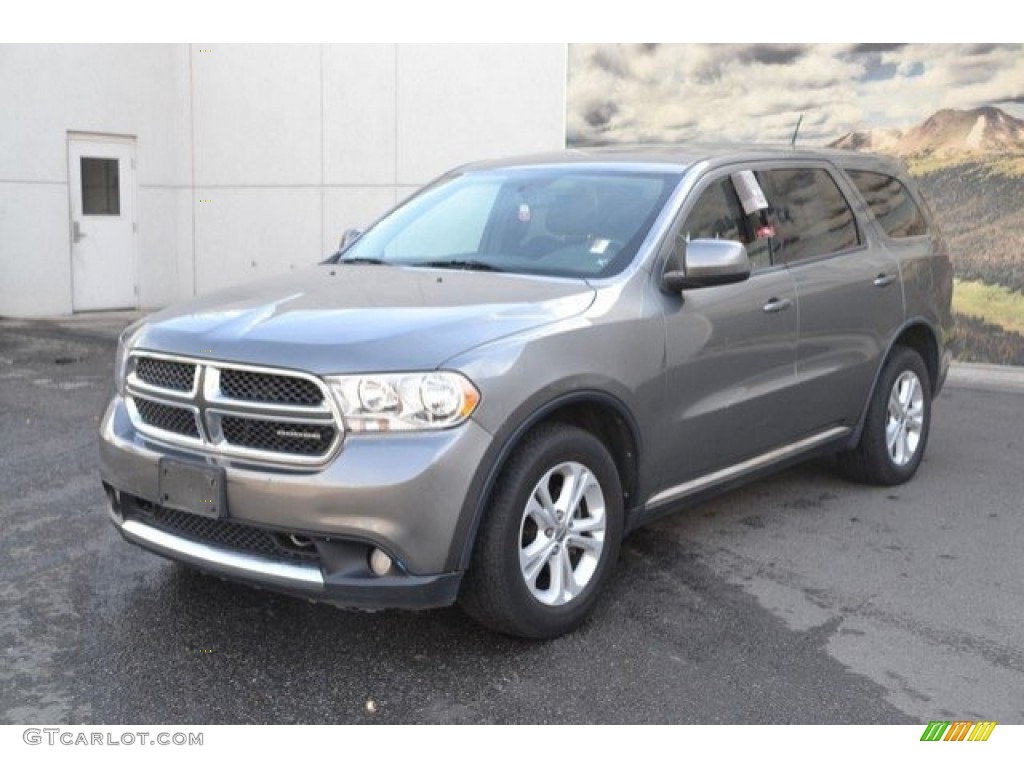 2011 Durango Express 4x4 - Mineral Gray Metallic / Black photo #3