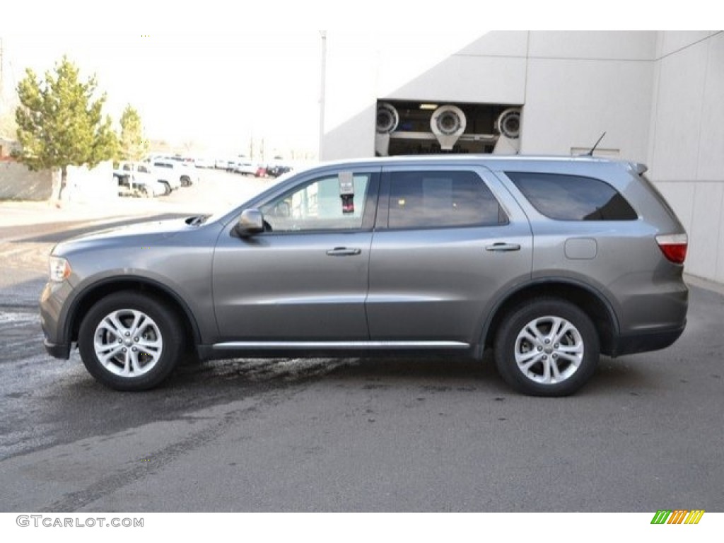 2011 Durango Express 4x4 - Mineral Gray Metallic / Black photo #4