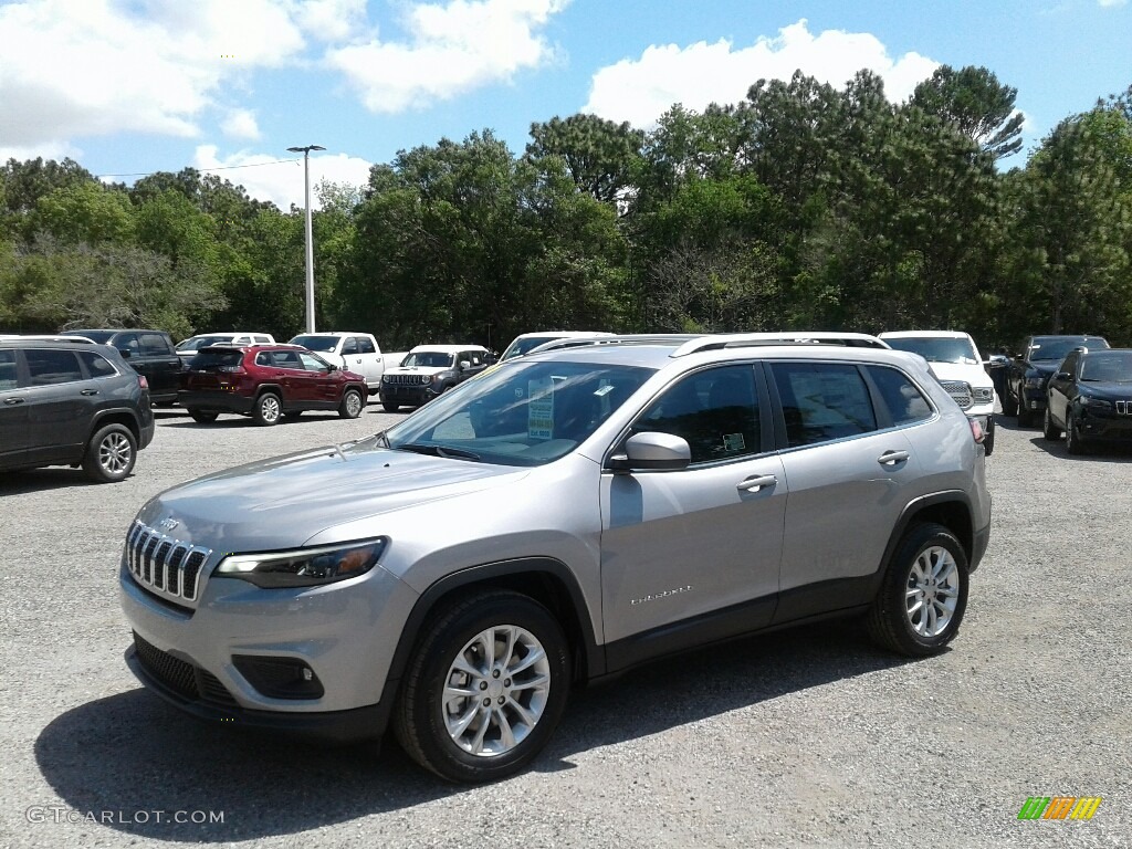 2019 Cherokee Latitude - Billet Silver Metallic / Black photo #1