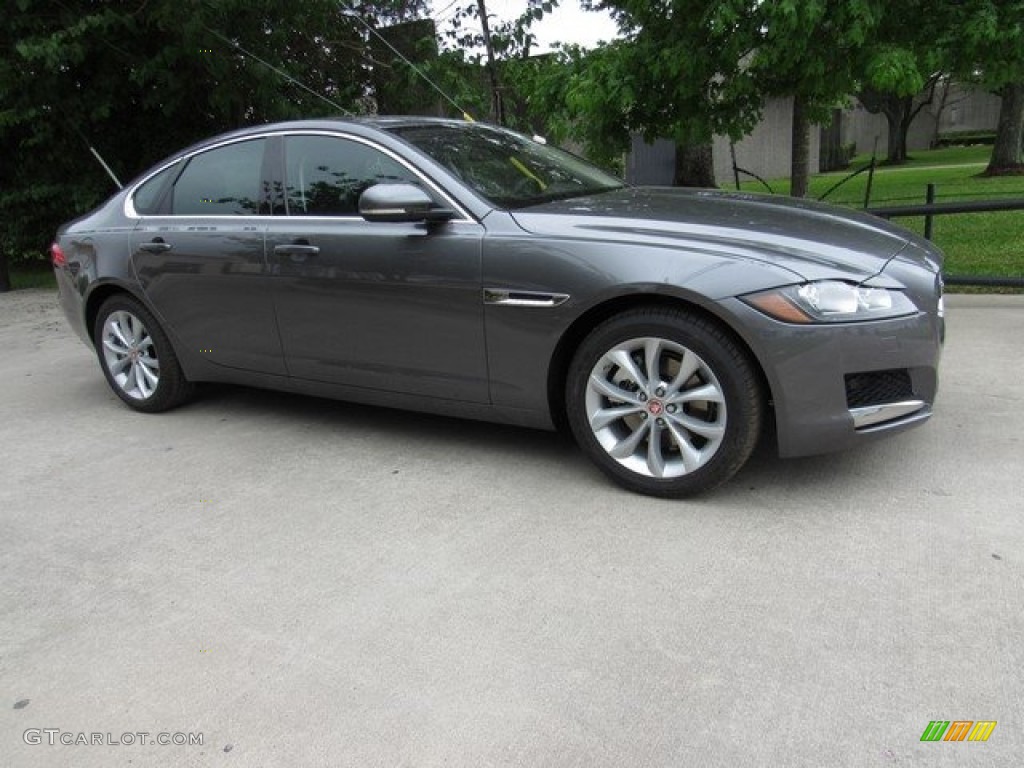 2018 XF Premium - Corris Grey Metallic / Ebony photo #1