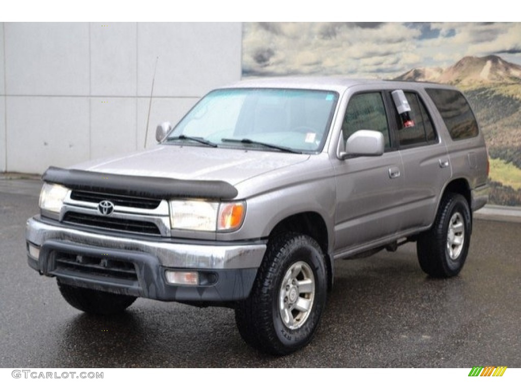2002 4Runner SR5 4x4 - Millennium Silver Metallic / Gray photo #3