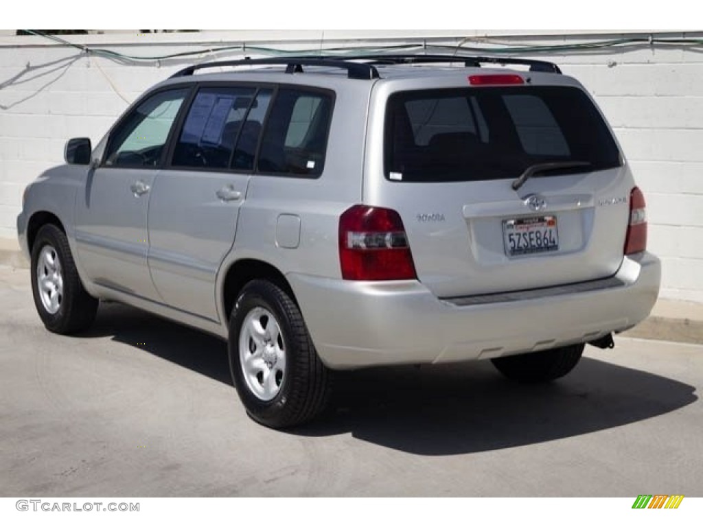 2007 Highlander  - Millenium Silver Metallic / Ash Gray photo #2