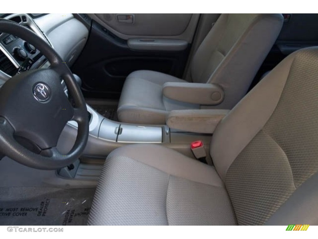 2007 Highlander  - Millenium Silver Metallic / Ash Gray photo #3