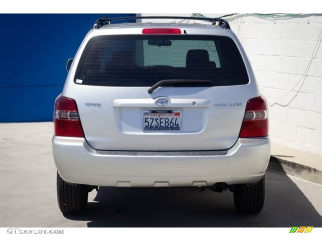 2007 Highlander  - Millenium Silver Metallic / Ash Gray photo #10
