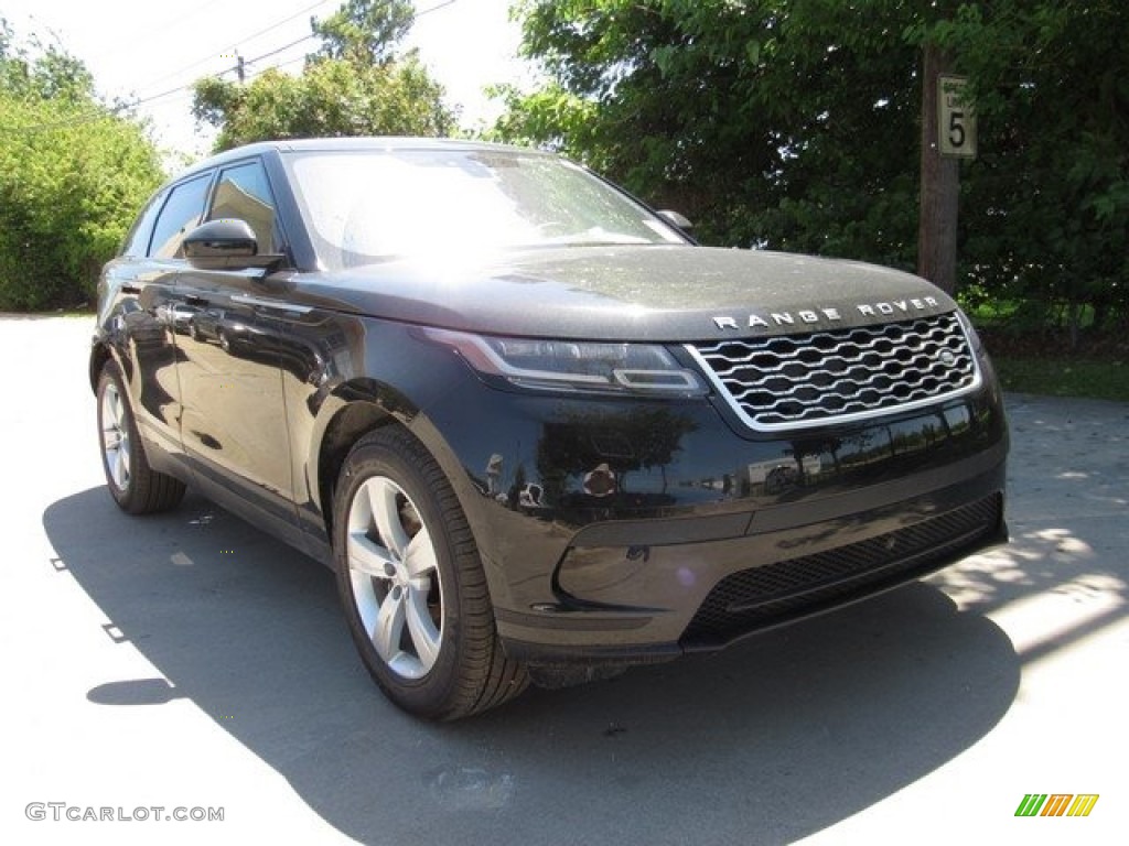 2018 Range Rover Velar S - Santorini Black Metallic / Ebony photo #2