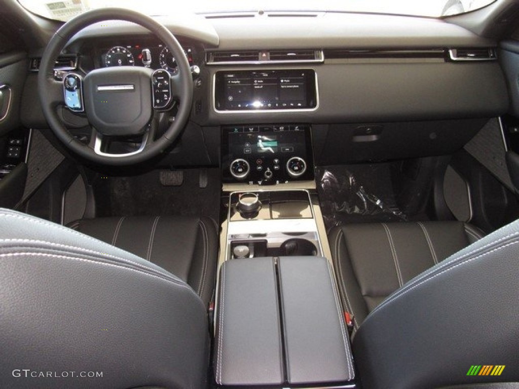 2018 Range Rover Velar S - Santorini Black Metallic / Ebony photo #4