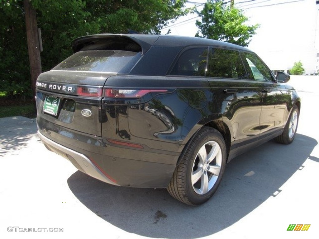 2018 Range Rover Velar S - Santorini Black Metallic / Ebony photo #7