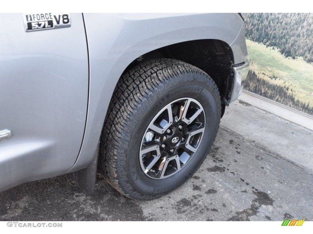 2018 Tundra Limited CrewMax 4x4 - Silver Sky Metallic / Black photo #36