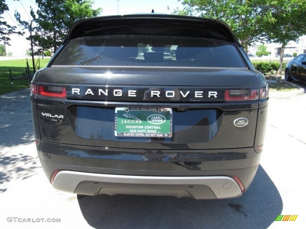2018 Range Rover Velar S - Santorini Black Metallic / Ebony photo #8
