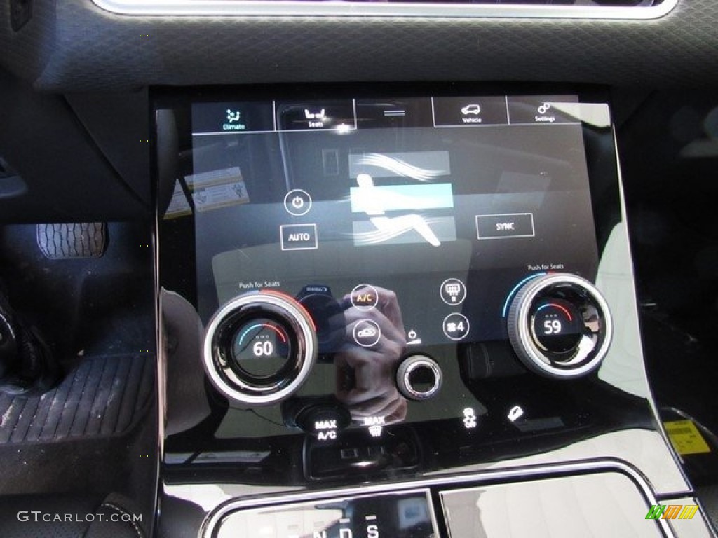 2018 Range Rover Velar S - Santorini Black Metallic / Ebony photo #34