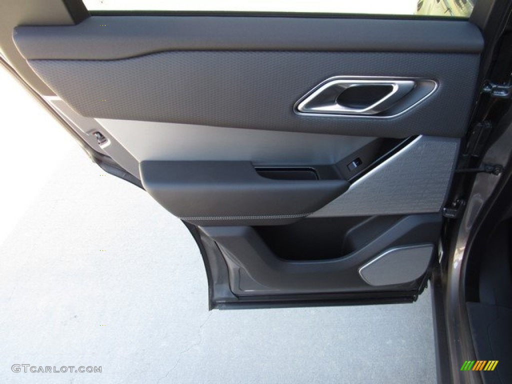 2018 Land Rover Range Rover Velar R Dynamic SE Ebony Door Panel Photo #126828698