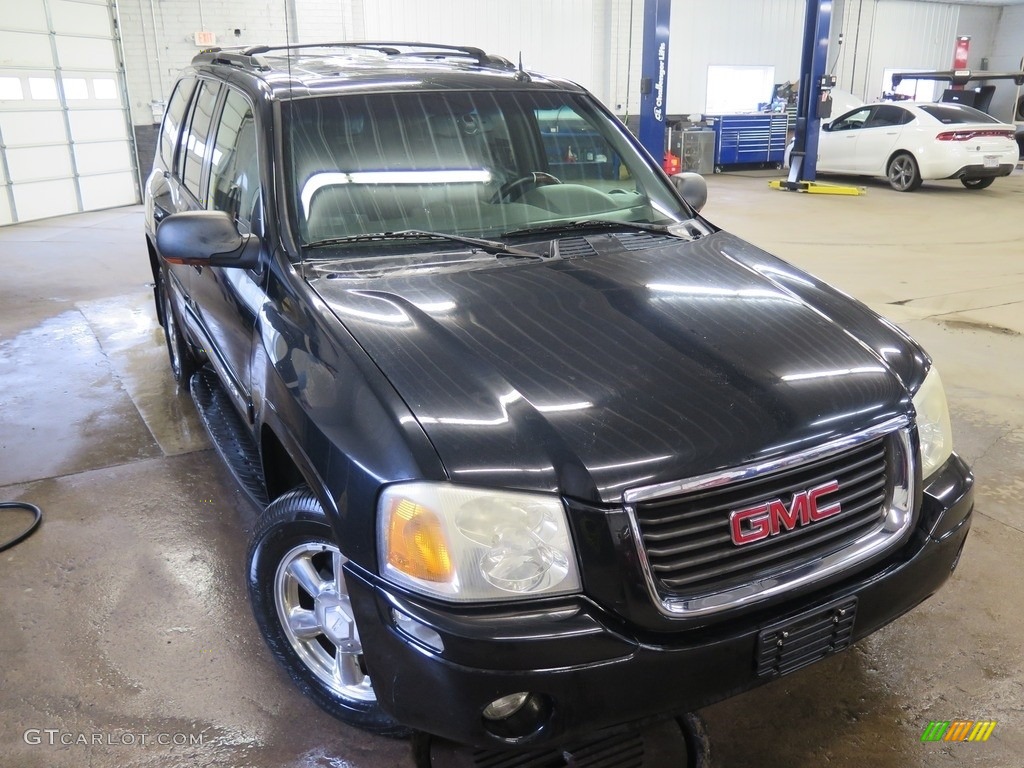 2004 Envoy SLT 4x4 - Onyx Black / Dark Pewter photo #2