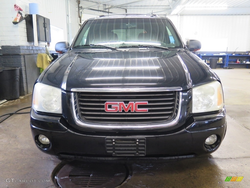 2004 Envoy SLT 4x4 - Onyx Black / Dark Pewter photo #7
