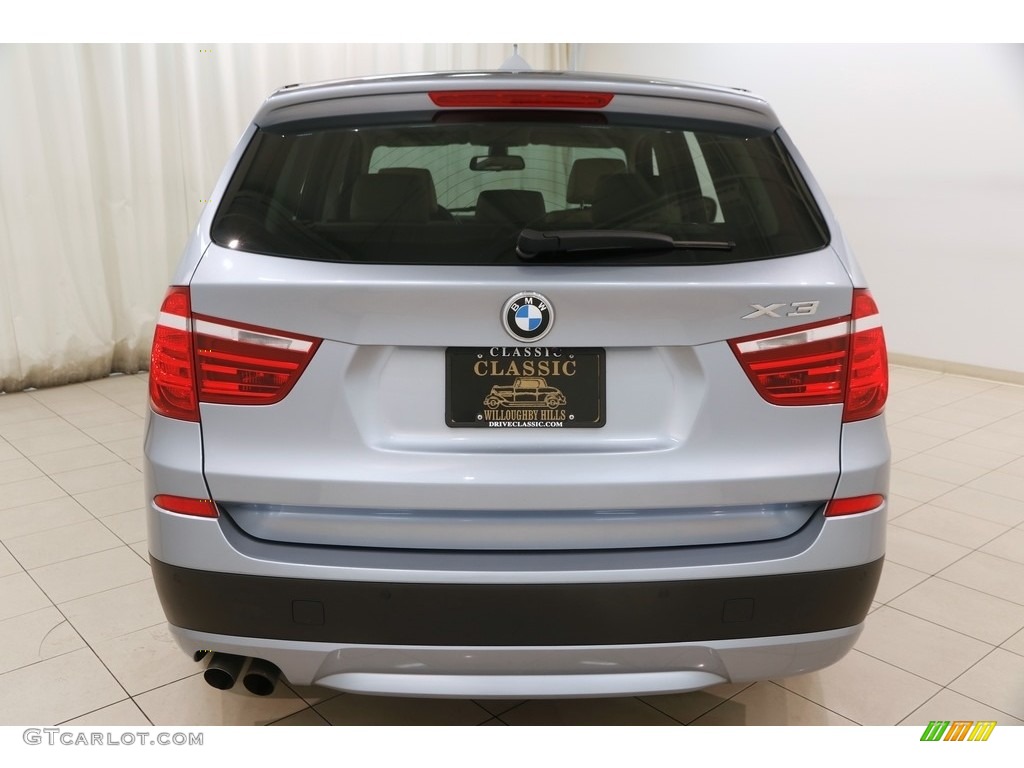 2012 X3 xDrive 28i - Blue Water Metallic / Oyster photo #27