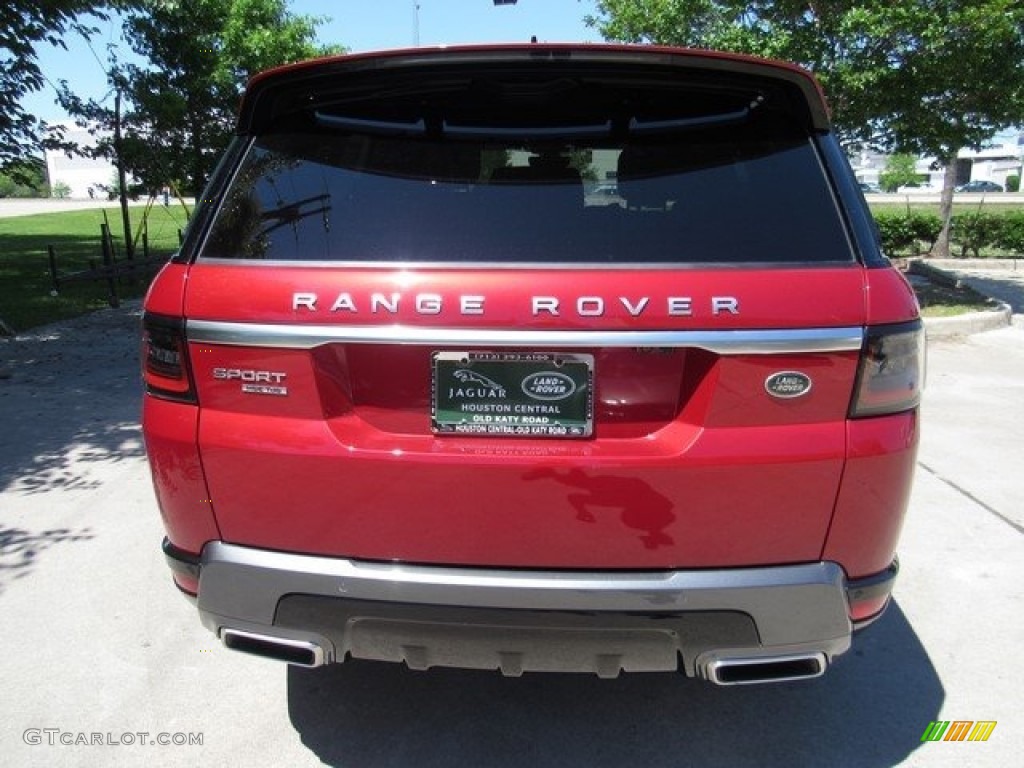 2018 Range Rover Sport HSE - Firenze Red Metallic / Ebony photo #8