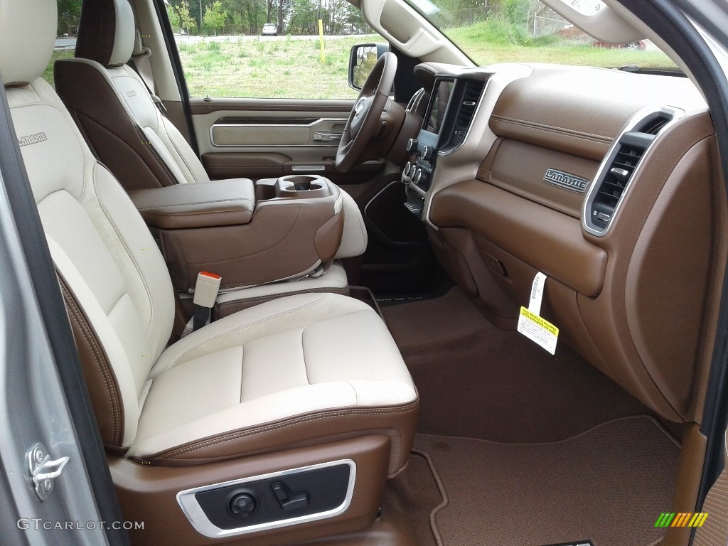 2019 Ram 1500 Laramie Crew Cab 4x4 Front Seat Photo #126833357