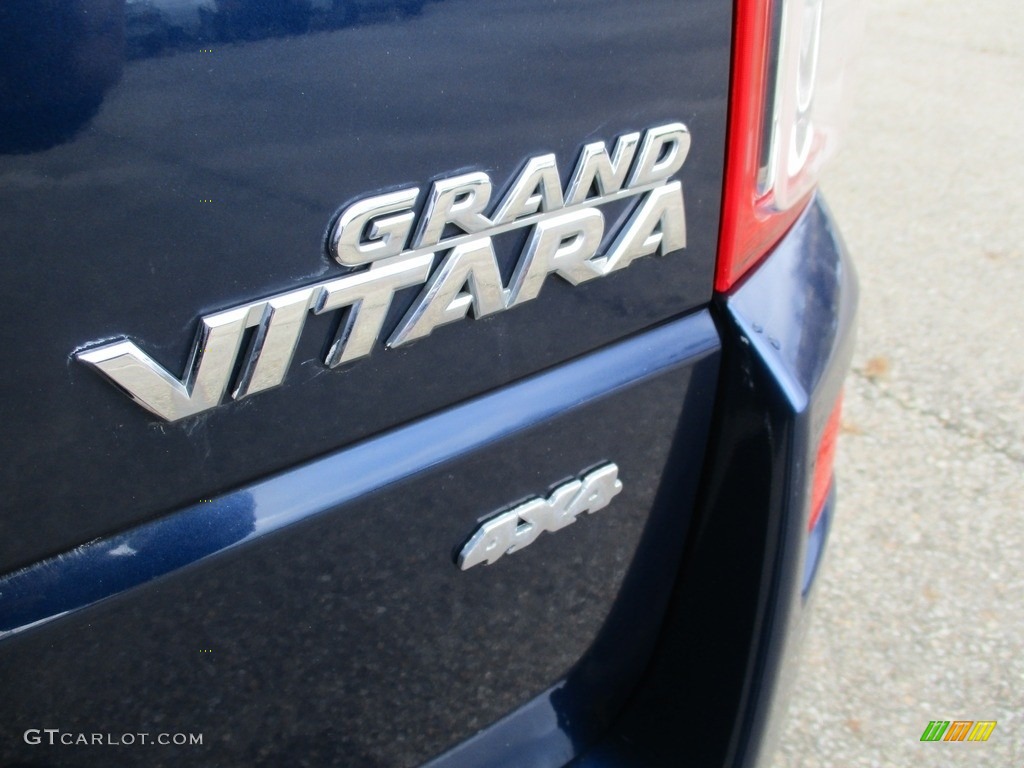 2010 Grand Vitara Premium 4x4 - Deep Sea Blue Metallic / Black photo #8