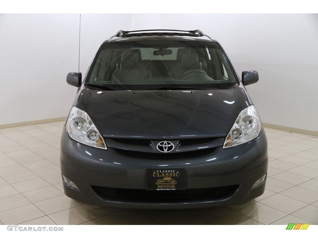 2009 Sienna XLE - Slate Metallic / Stone photo #2