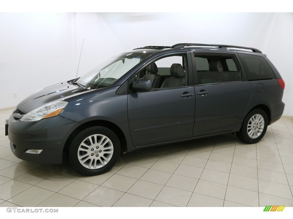 2009 Sienna XLE - Slate Metallic / Stone photo #3