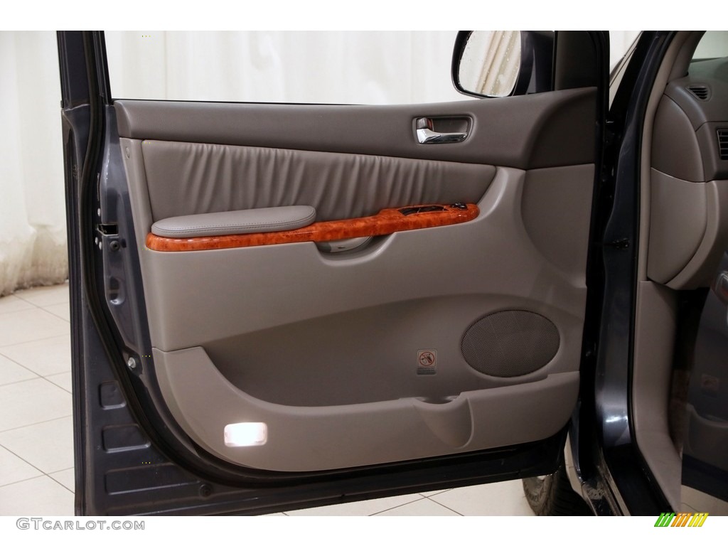 2009 Sienna XLE - Slate Metallic / Stone photo #4