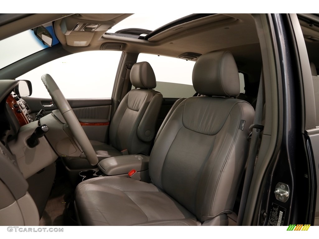 2009 Sienna XLE - Slate Metallic / Stone photo #5