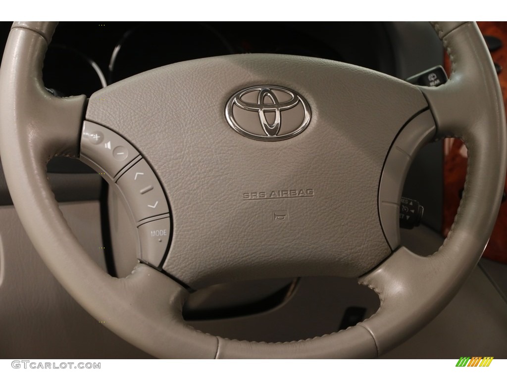 2009 Sienna XLE - Slate Metallic / Stone photo #7