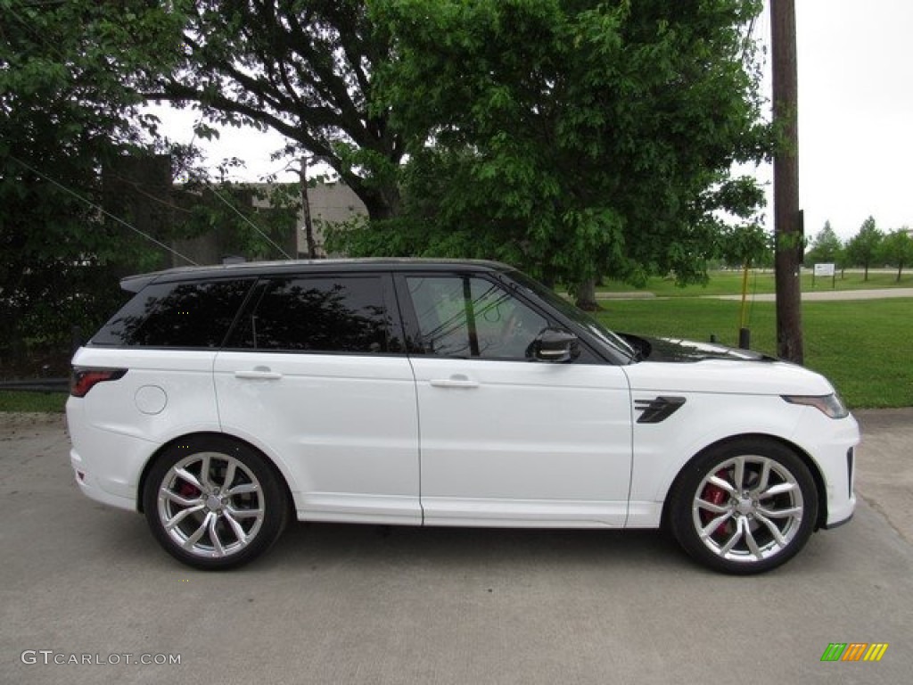 Fuji White 2018 Land Rover Range Rover Sport SVR Exterior Photo #126833927