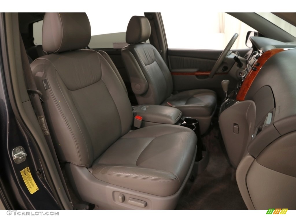 2009 Sienna XLE - Slate Metallic / Stone photo #17