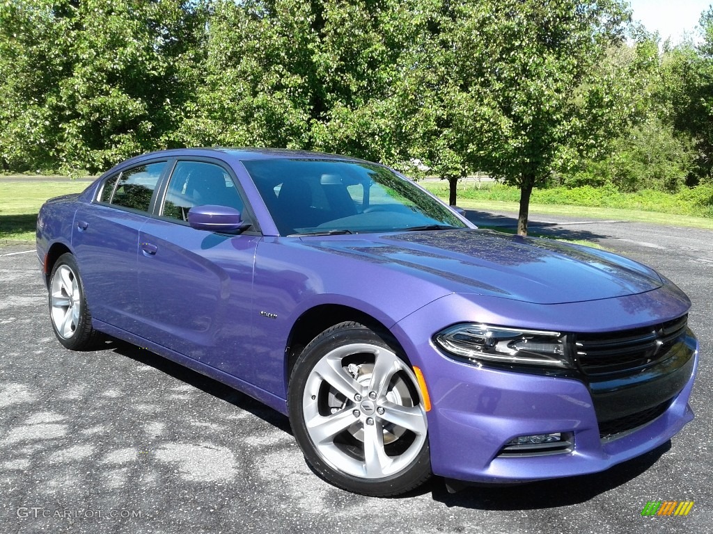 Plum Crazy Pearl 2018 Dodge Charger R/T Exterior Photo #126833978