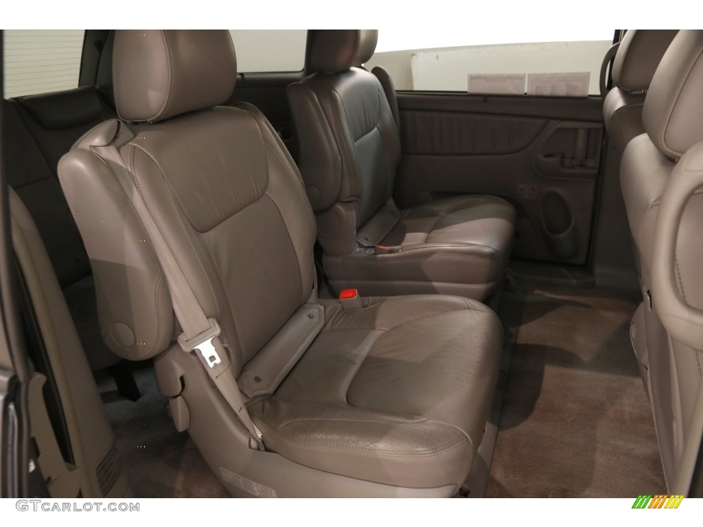 2009 Sienna XLE - Slate Metallic / Stone photo #18
