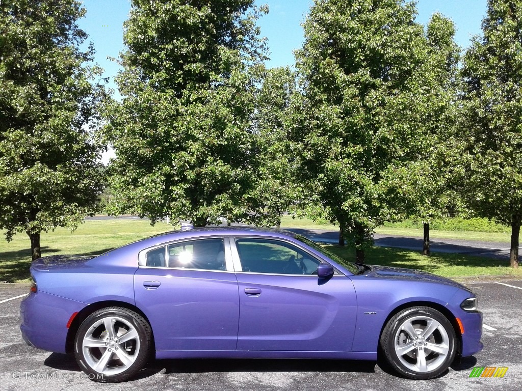 Plum Crazy Pearl 2018 Dodge Charger R/T Exterior Photo #126834008
