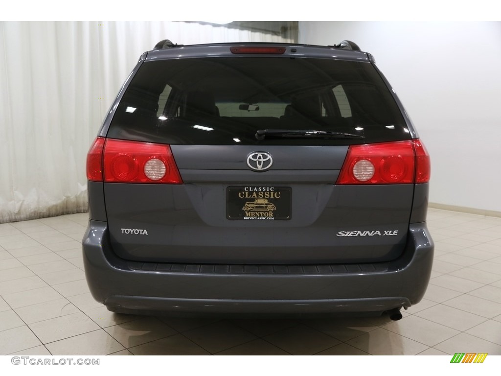 2009 Sienna XLE - Slate Metallic / Stone photo #21
