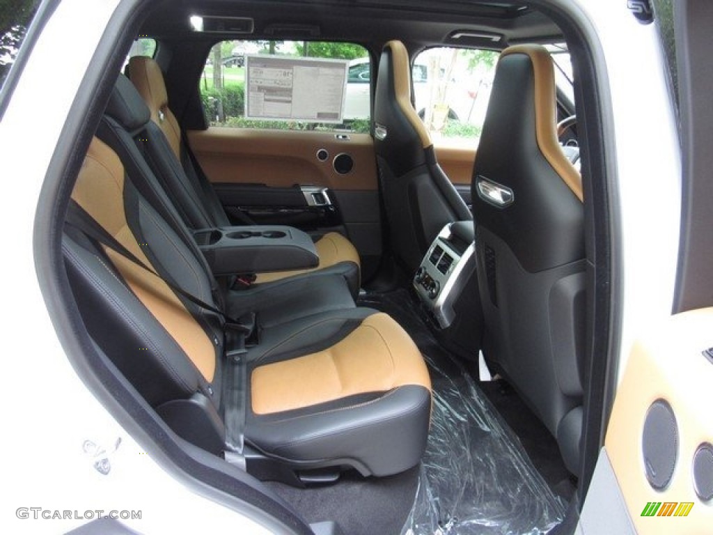 Ebony/Vintage Tan Interior 2018 Land Rover Range Rover Sport SVR Photo #126834110