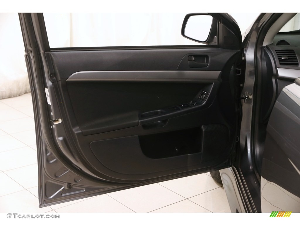 2011 Lancer ES - Graphite Gray Pearl / Black photo #4