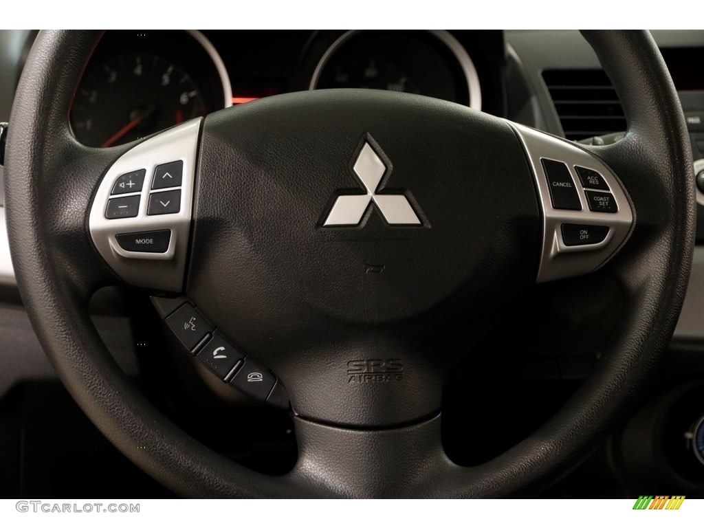 2011 Lancer ES - Graphite Gray Pearl / Black photo #6