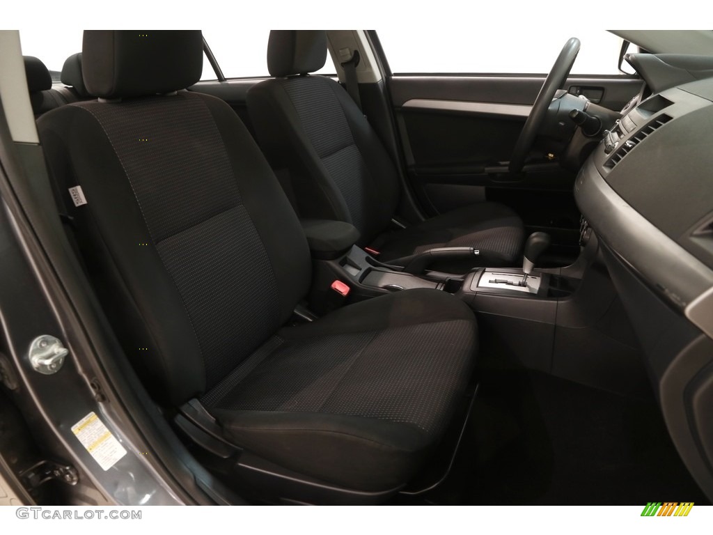 2011 Lancer ES - Graphite Gray Pearl / Black photo #12