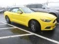 2017 Triple Yellow Ford Mustang EcoBoost Premium Convertible #126810133