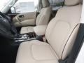 2018 Nissan Armada Almond Interior Front Seat Photo