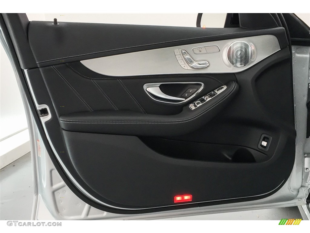 2018 Mercedes-Benz C 63 AMG Sedan Black Door Panel Photo #126839087