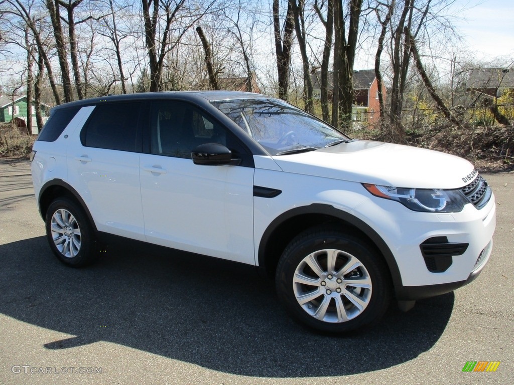 Fuji White Land Rover Discovery Sport