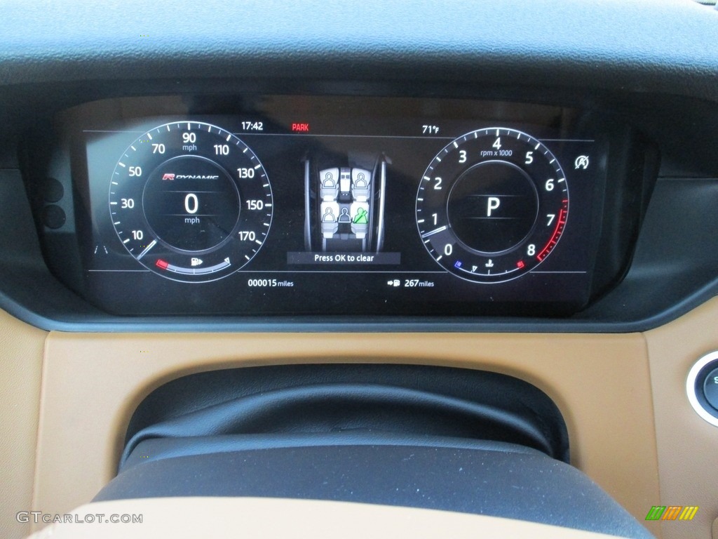 2018 Land Rover Range Rover Velar R Dynamic SE Gauges Photo #126840166