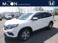 2018 White Diamond Pearl Honda Pilot EX-L AWD  photo #1