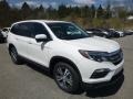 2018 White Diamond Pearl Honda Pilot EX-L AWD  photo #5