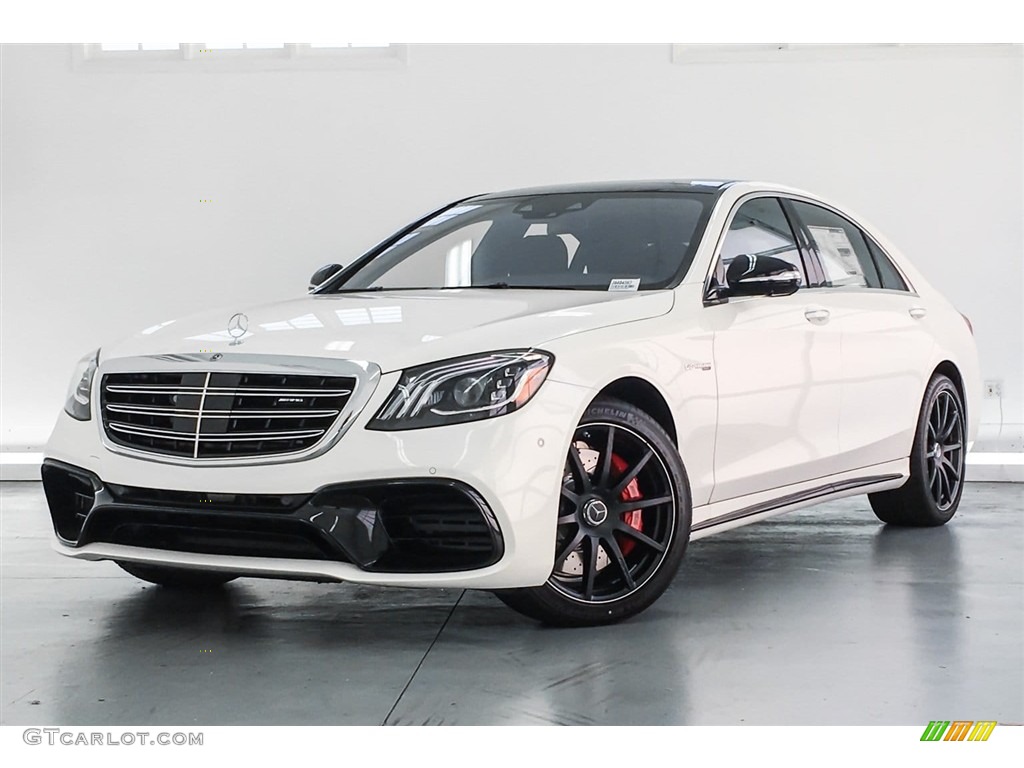 designo Diamond White Metallic 2018 Mercedes-Benz S AMG 63 4Matic Sedan Exterior Photo #126840398