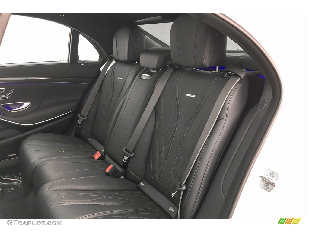 2018 Mercedes-Benz S AMG 63 4Matic Sedan Rear Seat Photos