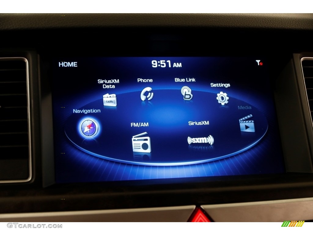 2015 Genesis 3.8 Sedan - Parisian Gray / Black photo #12