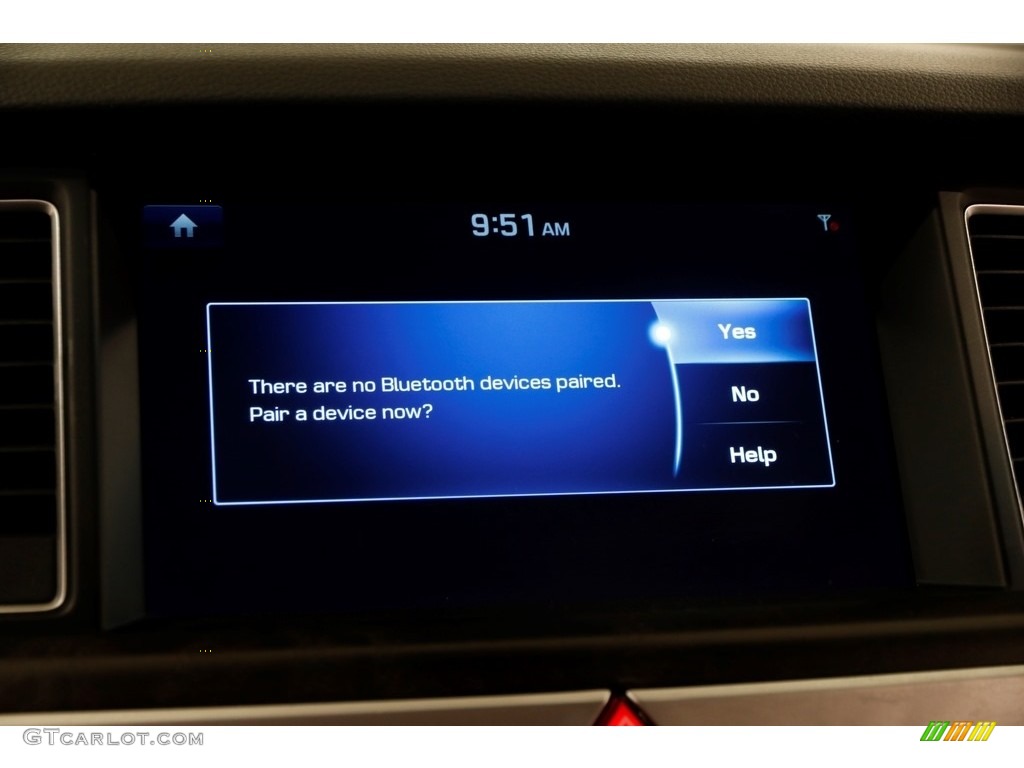 2015 Genesis 3.8 Sedan - Parisian Gray / Black photo #13